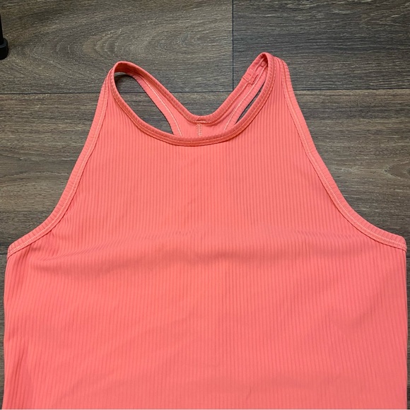Lululemon Base Pace Ribbed Tank Top - Raspberry Cream - Picture 6 of 12